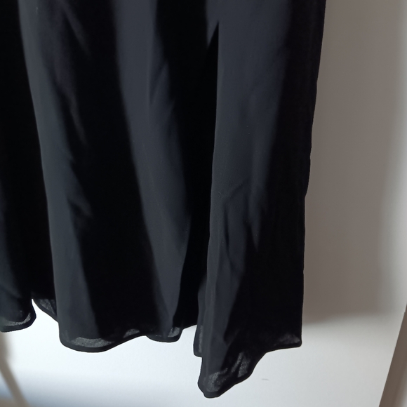 JIL SANDER Black Crepe Sleeveless Dress 42 M - Picture 3 of 6